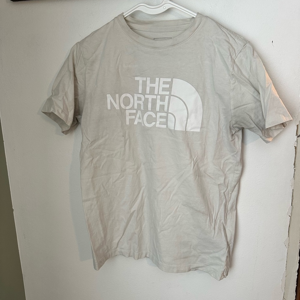 The North Face Light Gray Short Sleeve Tee